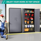 SISESOL Metal Storage Cabinet - Image 2