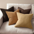 MIULEE Boho Decorative Throw Pillow Covers 18x18 Set of 4 Farmhouse Neutral - Image 3