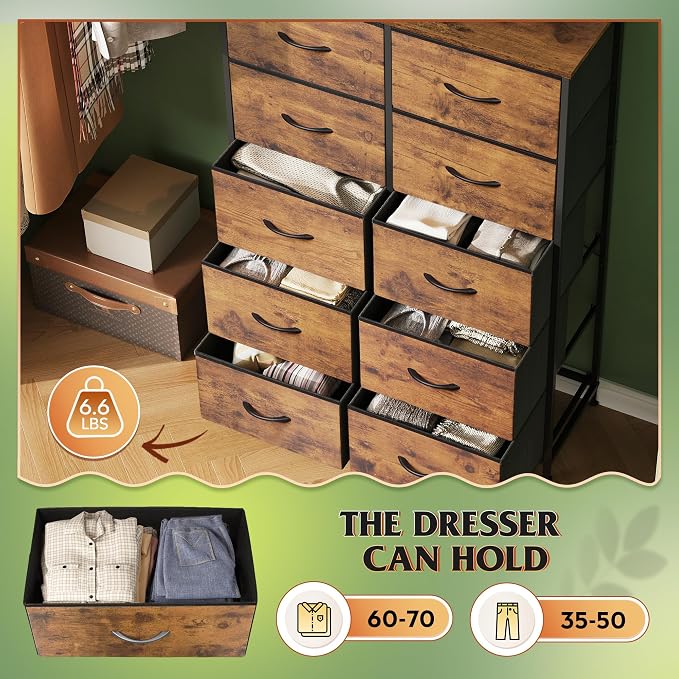 WLIVE Tall Dresser for Bedroom - Image 5