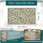3x5 Leaf Entry Rug - Image 2