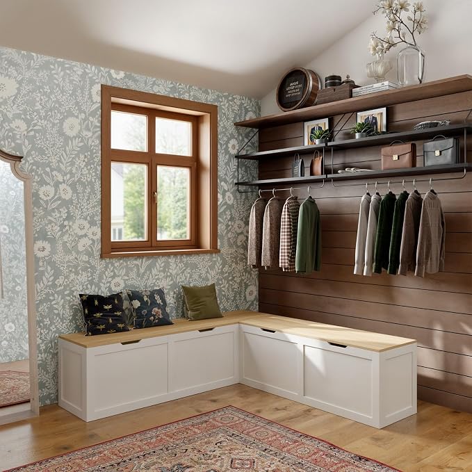 L Shaped Breakfast Nook Bench - Image 3