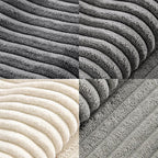 MIULEE Neutral Grey Decorative Throw Pillow Covers 20x20 Inch Set of 4 Modern - Image 7