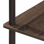 Furinno TURN-N-TUBE Storage Shelves, 3-Tier Book Shelf, Corner Shelf, Toolless - Image 8