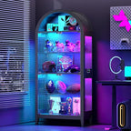 Gurexl 5-Tier Arched Display Cabinet - by Gurexl