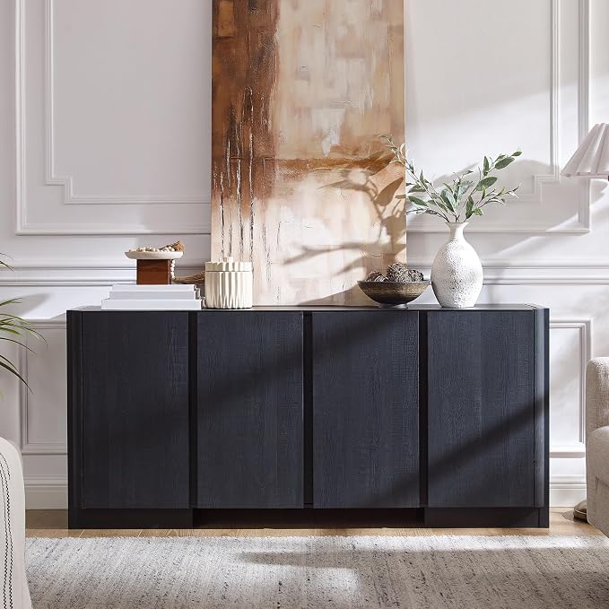 JXQTLINGMU 66" Large Sideboard Buffet Cabinet - Image 8