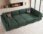 Belffin 114.2" 8 Seats Modular Sectional Sofa by Belffin