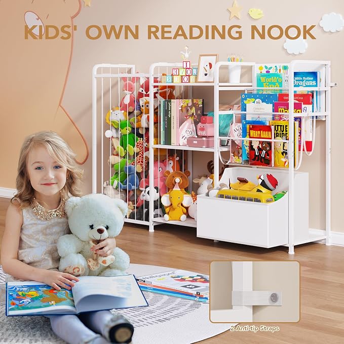 BBLIKE 3in1 Stuffed Animal Storage Organizer - Image 4