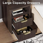 3-Piece Fluted Living Room Set Includes 2 Fluted Night Stand - Image 6
