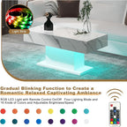 HedoAjim Led Coffee Table for Living Room, Living Room Table Rectangular Center - Image 3