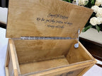 Personalized Engraved Wooden Toy Box - Image 2