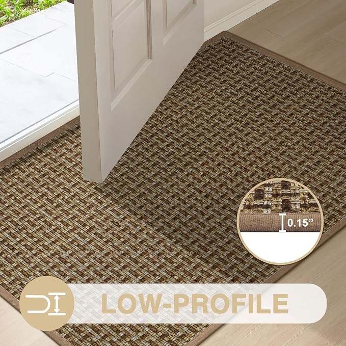 Door Mat Indoor Entrance 17"x29", Absorbent Indoor Door Mat, Non Slip Rubber - Image 4