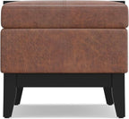 SIMPLIHOME Oregon Storage Ottoman Bench - Image 12