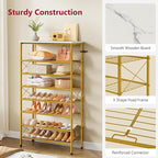 Tajsoon 8 Tier Shoe Rack Organizer - Image 6