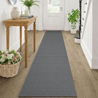 KOZYFLY Runners Rugs for Hallway 2x10, Washable Runner Rug, Woven Non Slip by KOZYFLY