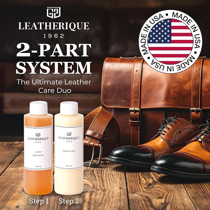 Leather Care & Preservation Set - 16 oz | Leatherique Rejuvenator Oil & - Image 8