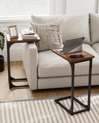 C-Shaped Side Table for Couch - Image 6