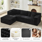 Modular Sectional Sofa Cloud Sectional Couch, Oversized Sofa Sleeper - Image 3