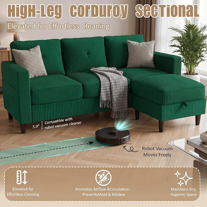 Convertible Sectional Sofa - Image 9