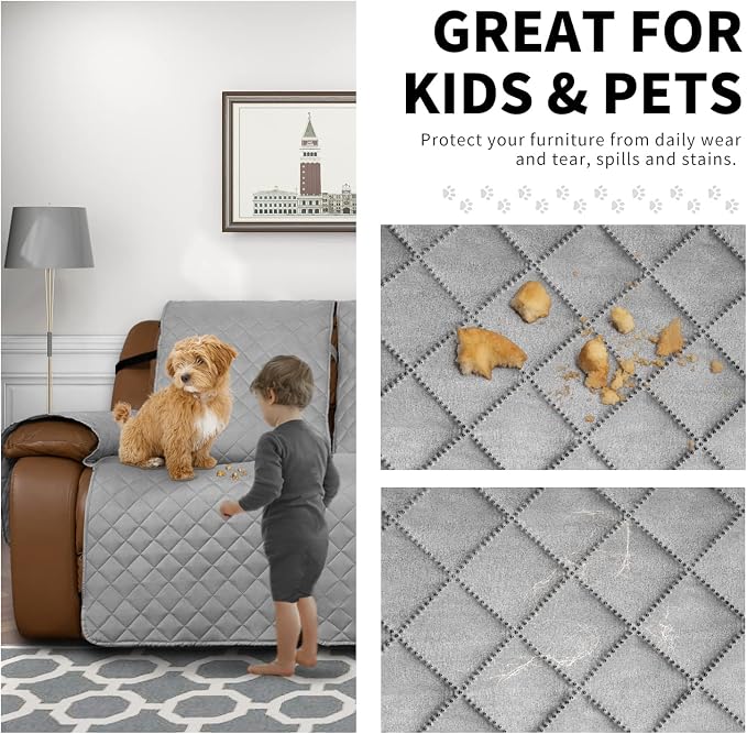 Easy-Going Oversized Recliner Sofa Cover, Reversible Couch Cover - Image 3