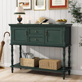 ARTPOWER Console Table with 2 Drawers, Retro Entryway Table with 2 Door by PowerofArtBetterforLife