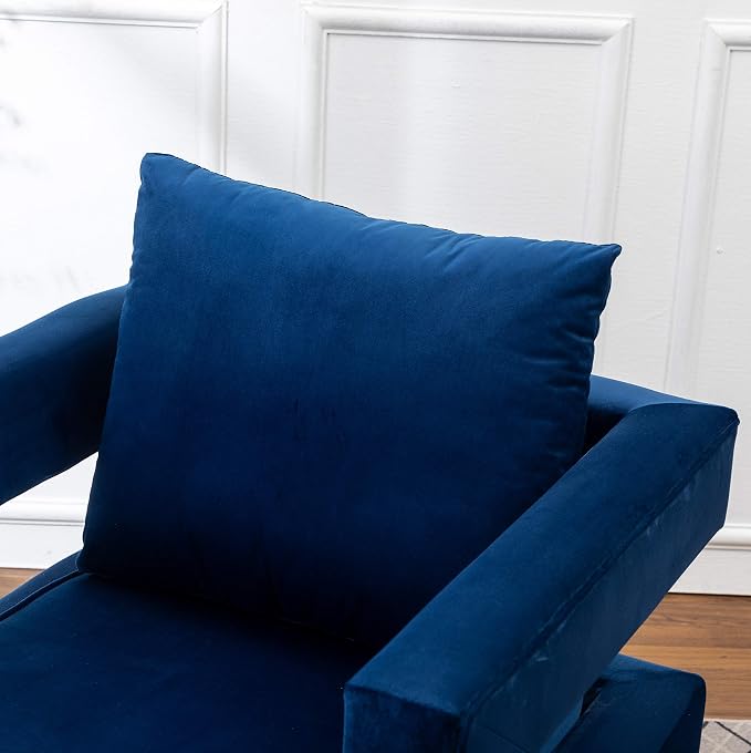 Roundhill Furniture Lenola Upholstered Accent Arm Chair - Image 11