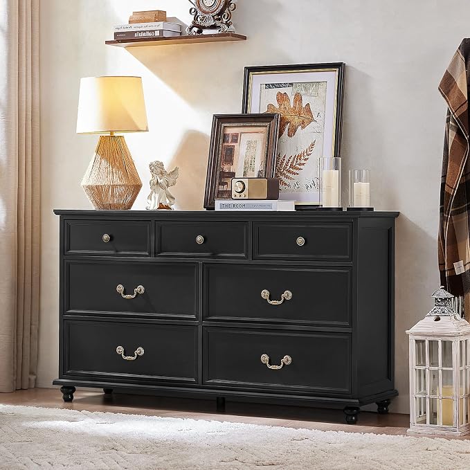 Joaxswe Farmhouse 54" 7 Drawers Dresser by Joaxswe