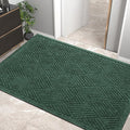 Sturdy Front Door Mat, Absorbent Muddy Dirt Resist Welcome Door Mats Outdoor by HIYARD