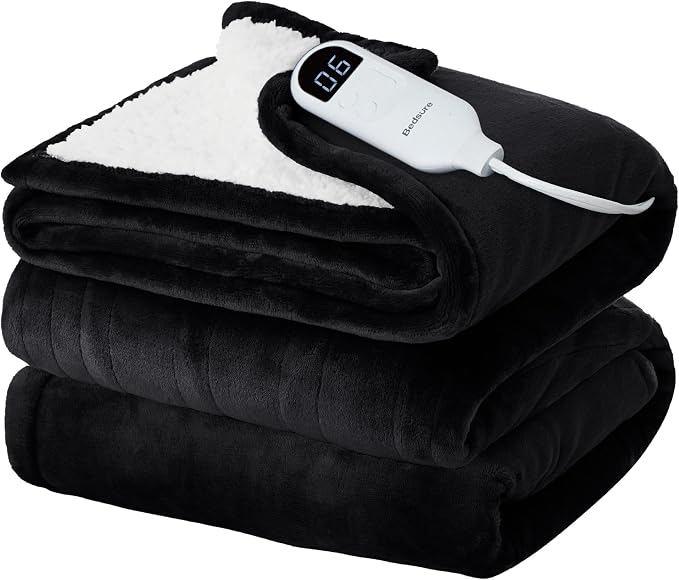 Bedsure Heated Blanket Twin Size, Soft Electric Blanket by Unknown