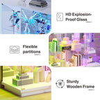 Lvifur RGB Glass Display Cabinet - - Image 8