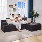 Modular Sectional Sofa Couches L-Shape Couch 3 Seat Modular Sofa Memory Foam - Image 3