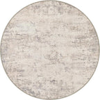 Round Area Rug Living Room: 8 ft Modern Washable Indoor Carpet | by FXRHLP