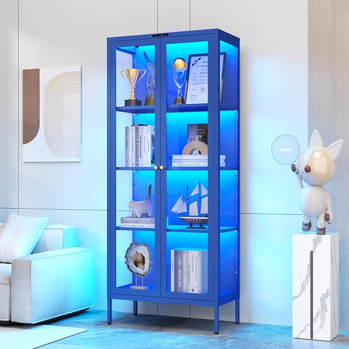 Polup Glass Display Cabinet - Image 2