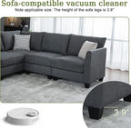 122.8" Large Sectional Couches for Living Room, 6 Seater L Shaped Modular - Image 8
