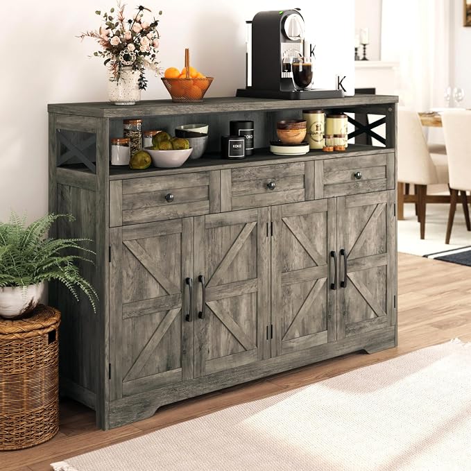 Befrases Farmhouse Buffet Cabinet - Image 9