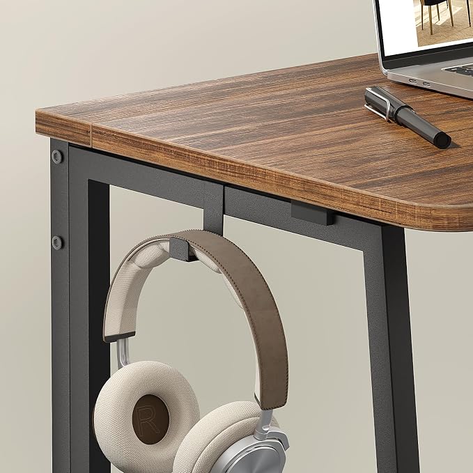 WOHOMO Folding Desk, 47.2" Foldable Computer Desk - Image 8