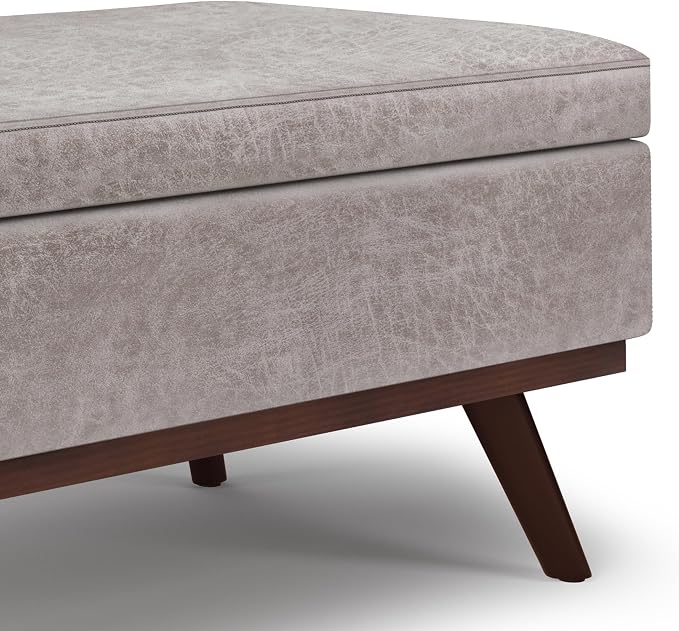 SIMPLIHOME Owen Lift Top Coffee Table Storage Ottoman - Image 10
