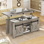 SEDETA Lift Top Coffee Table, 4 in 1 Multi-Function Convertible Coffee Tables - Image 2