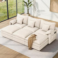 Vesgantti 108" Sectional Sleeper Sofa, 6-Seater Oversized Modular Cloud Couch by Vesgantti
