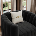 42" Velvet Sofa Chair for Living Room, Modern Single Sofa - Image 4