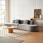 Container Furniture Direct 132" Curved Sofa - Image 2