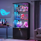 HNEBC Display Cabinet with Glass Doors by HNEBC