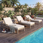 Outdoor Chaise Lounge Chair, Patio Chaise Lounge Recliner - Image 5