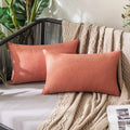 MIULEE Pack of 2 Decorative Outdoor Solid Waterproof Throw Pillow Covers Spring by MIULEE