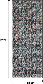 Lahome Moroccan Kitchen Runner, 2x5 Rug Runners - Image 2