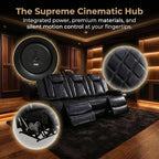 3-Piece Leather Power Recliner Sofa Set - Image 5
