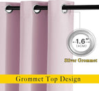 NICETOWN Room Darkening 102 inch Curtains - Image 2