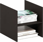 Furinno Cubicle Cube Insert, H-Shelf Cube Organizer, 2-Tier Shelf Accessory by Furinno-FitsYourSpaceFitsYourBudget
