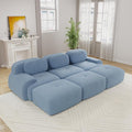 Boneless Sectional Couch, No Assembly Required, 117.3” Modular Cloud Sofa by ModonChicSofasCouches