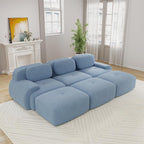 Boneless Sectional Couch, No Assembly Required, 117.3” Modular Cloud Sofa by ModonChicSofasCouches