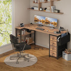 Lufeiya L Shaped Computer Desk - Image 2